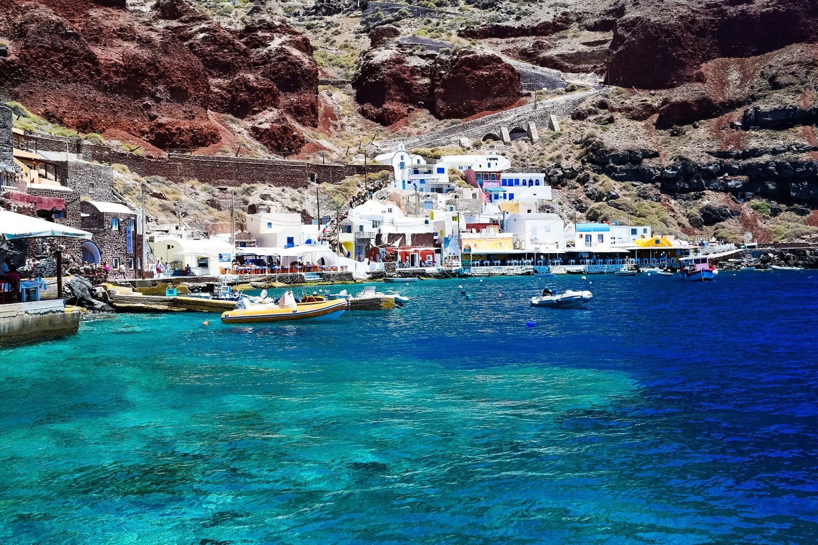 Amoudi Bay Santorini Grecia