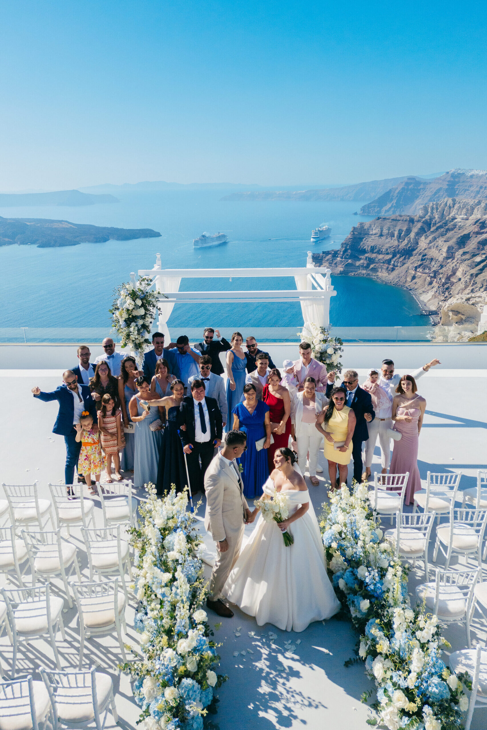 casamento em santorini gem