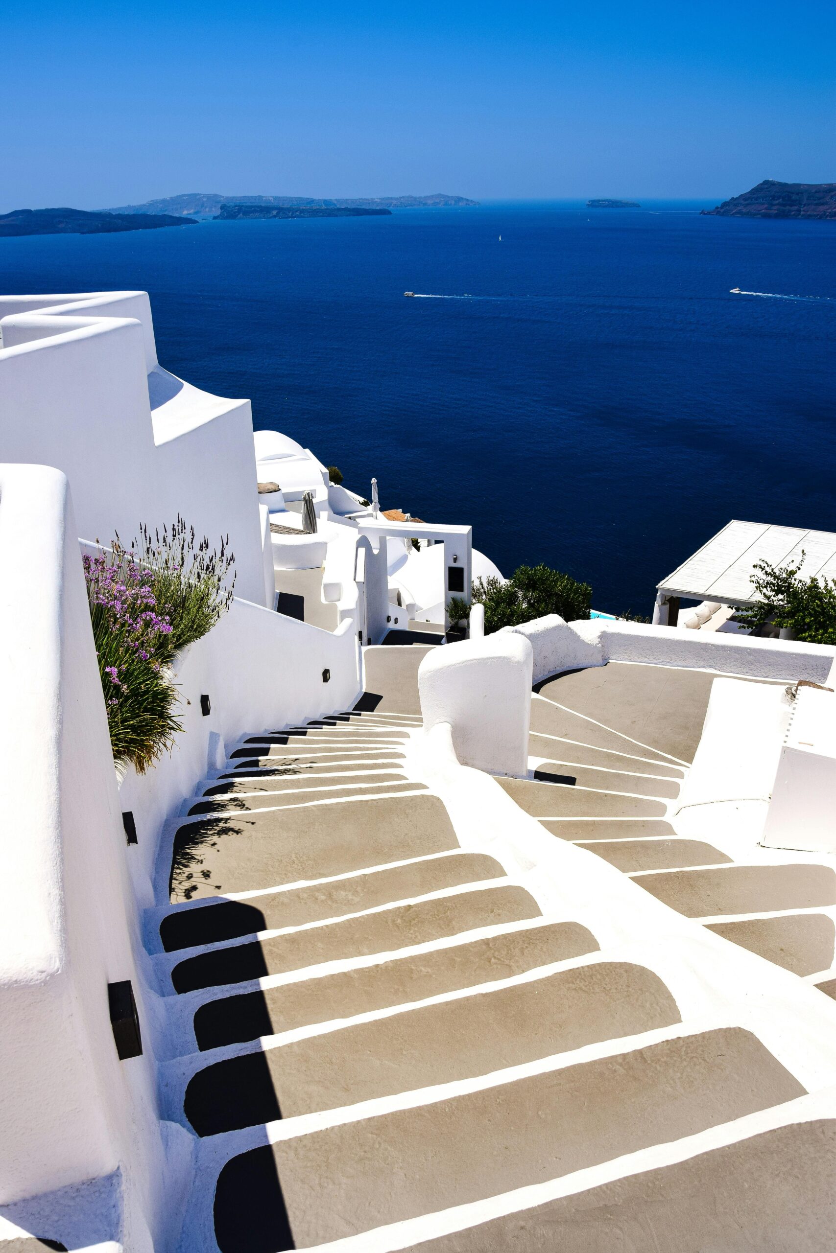 Escada Santorini, Grecia