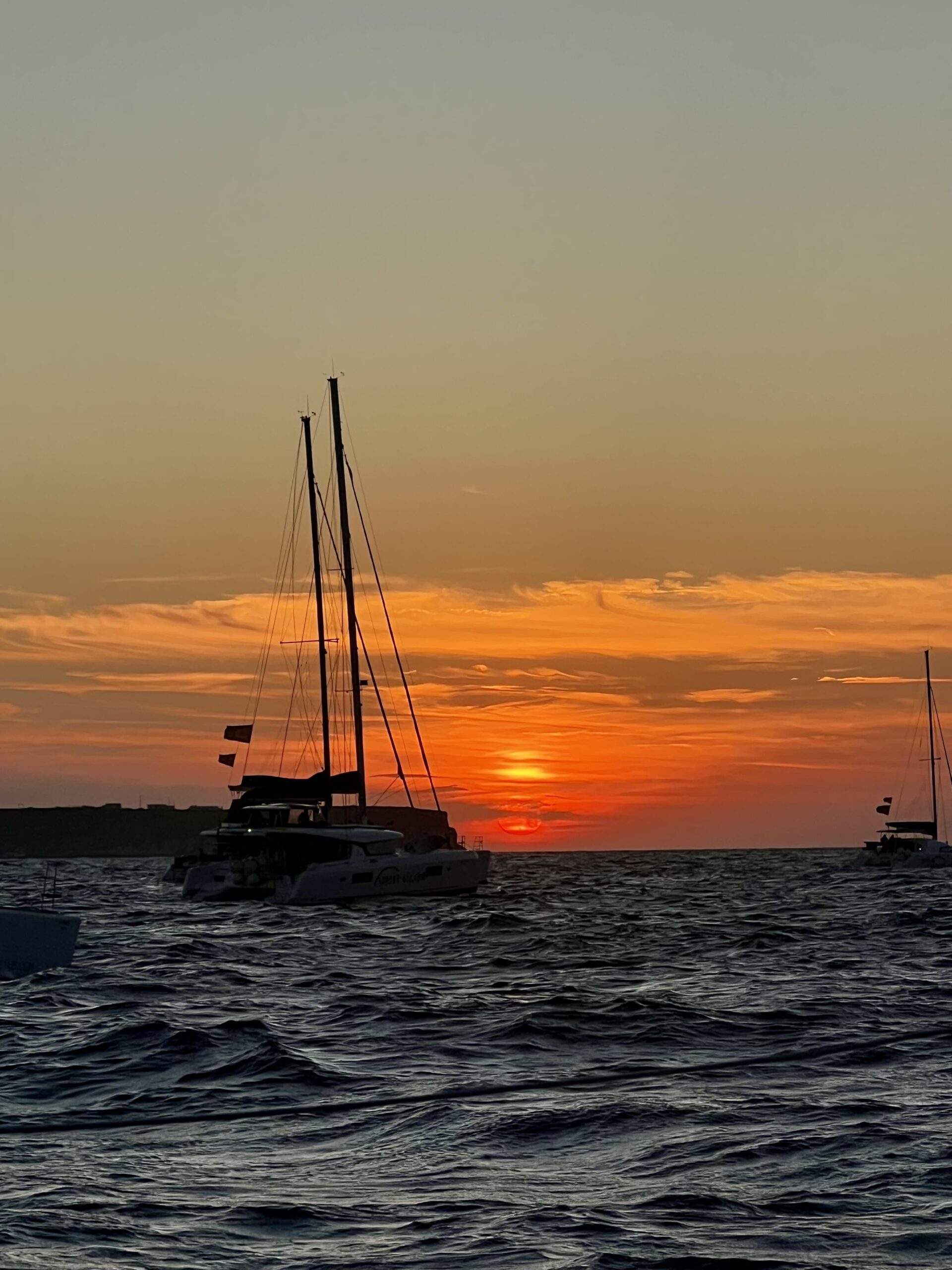 Por do sol Boat Tour Santorini Grecia
