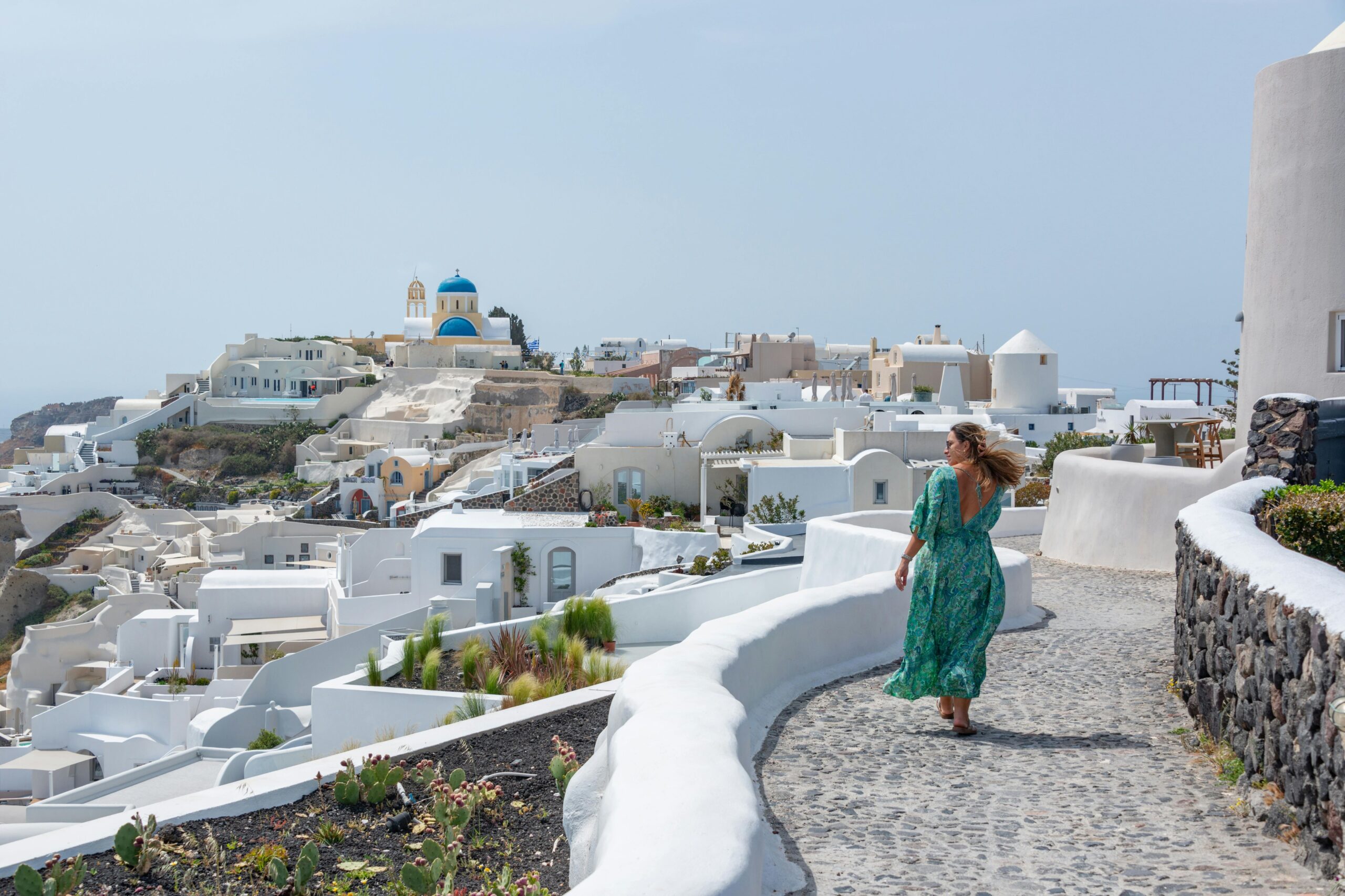Ruas santorini grecia