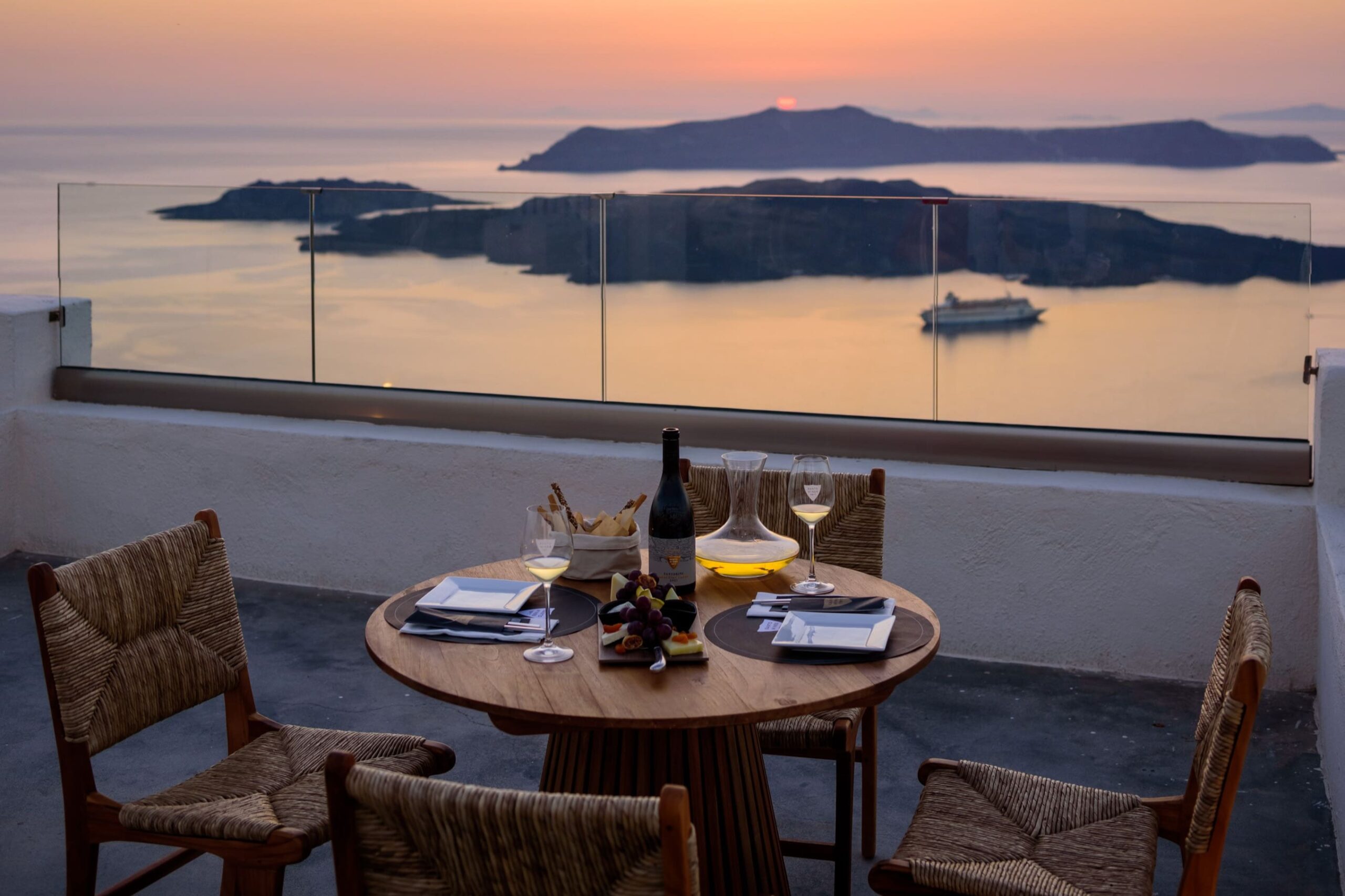 Vinho Santorini Grecia