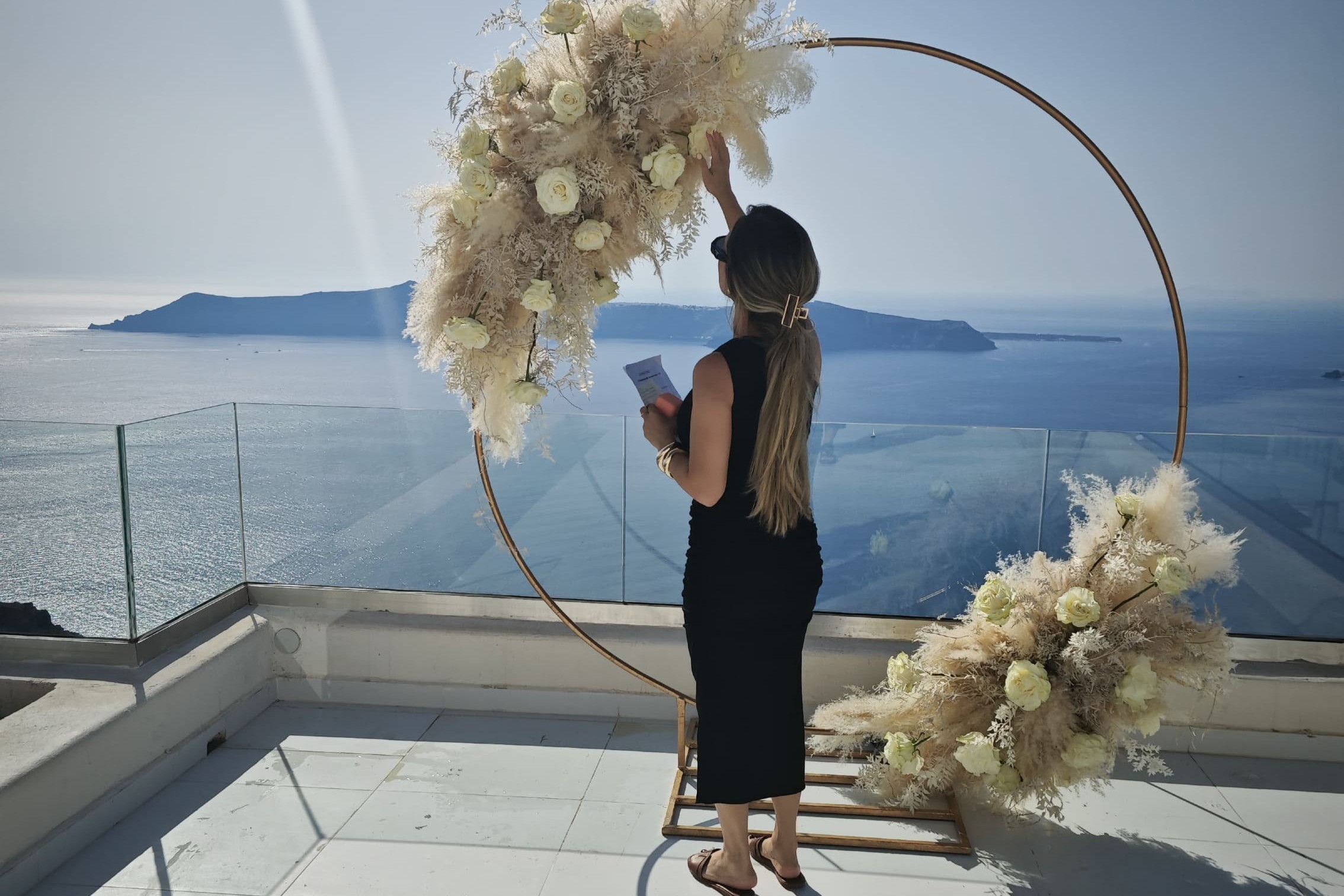 Wedding planner casamento santorini grecia